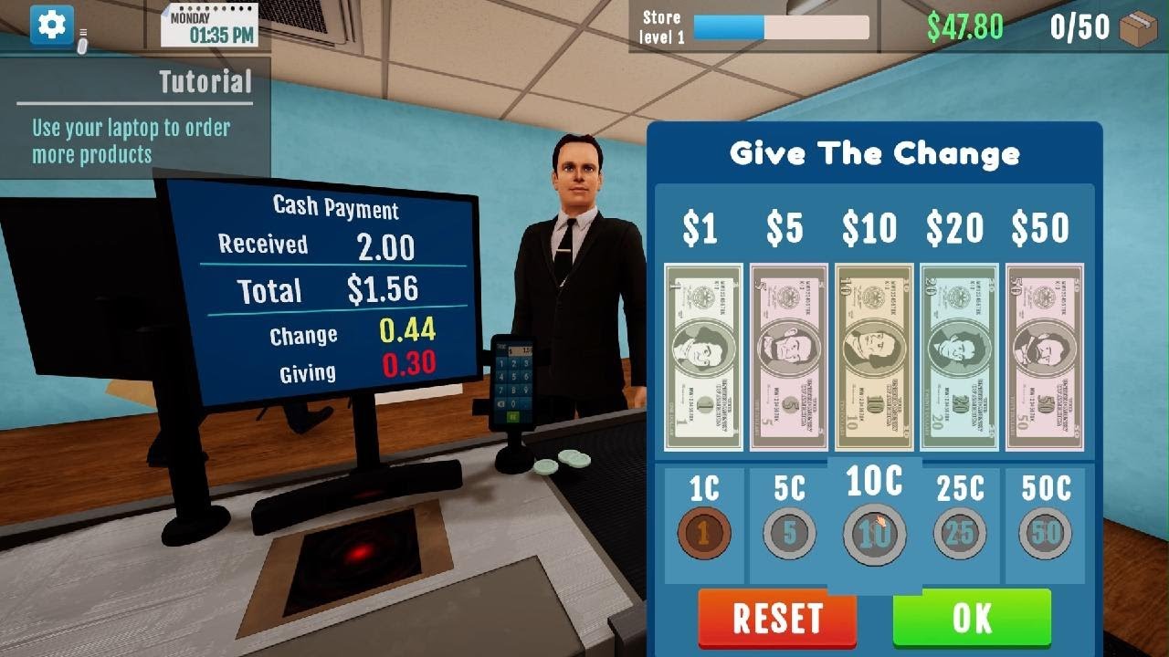 Supermarket Manager Simulator  PS5 Episode 1