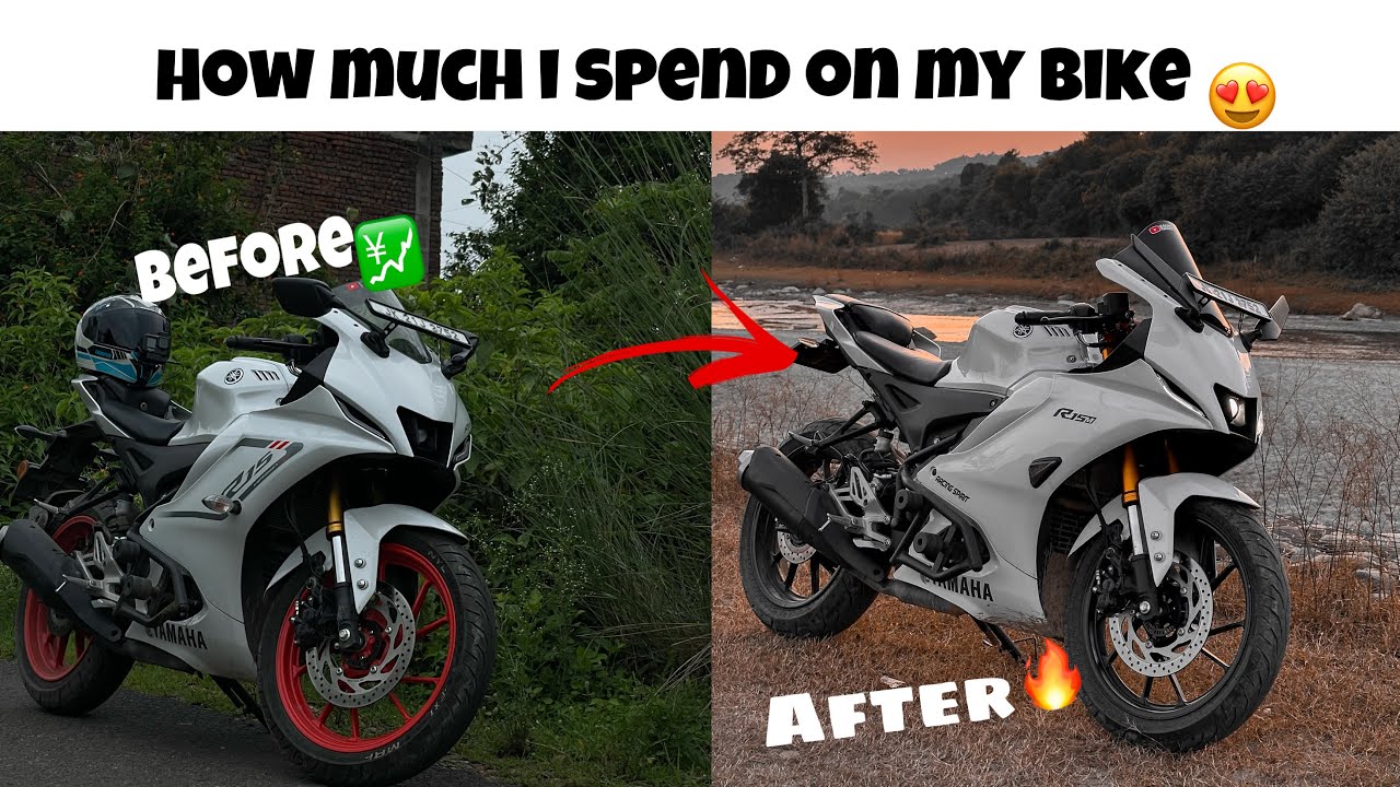 How Much I Spend On My Bike😍 | R15v4.0 full modifications details