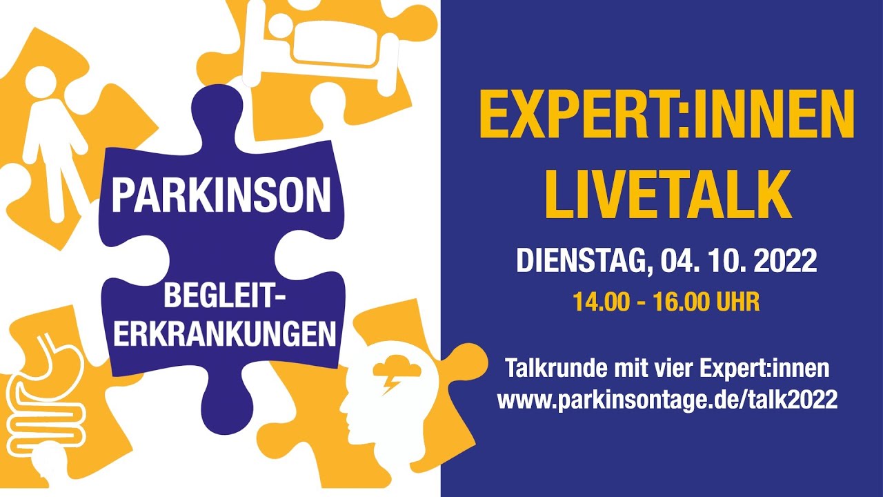 Parkinson Live Talk - Parkinson & Begleitkrankheiten