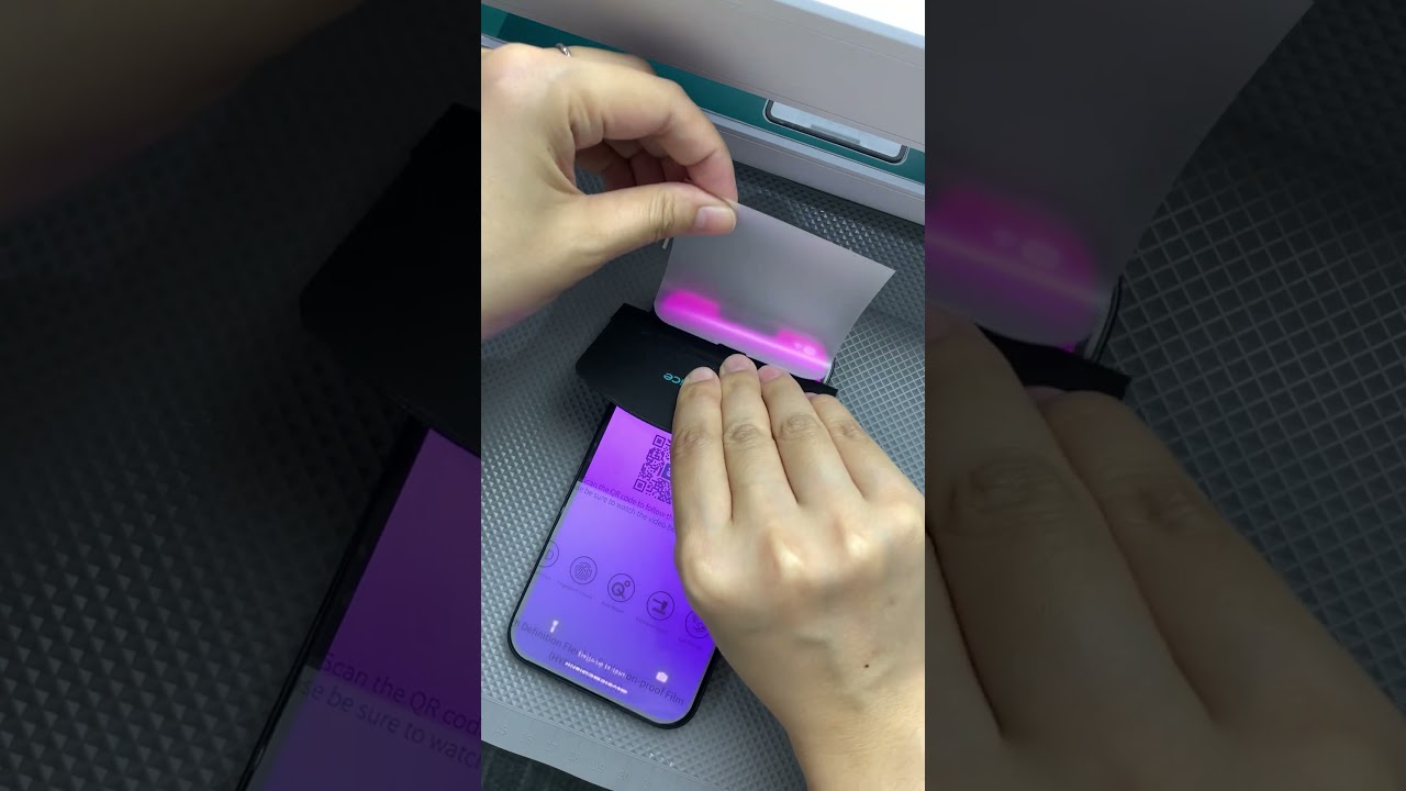 How to Protect Your iPhone 14 Plus with rock space Flexible Film Screen Protector