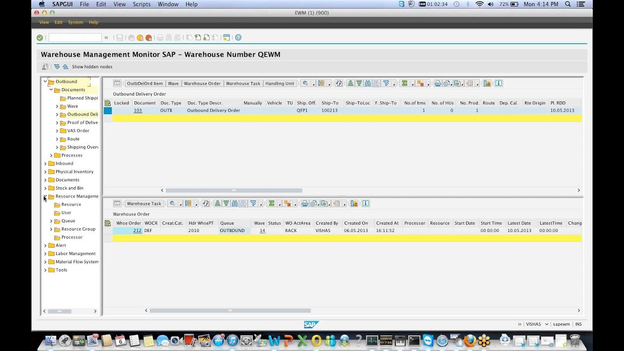 EWM Outbound Demo