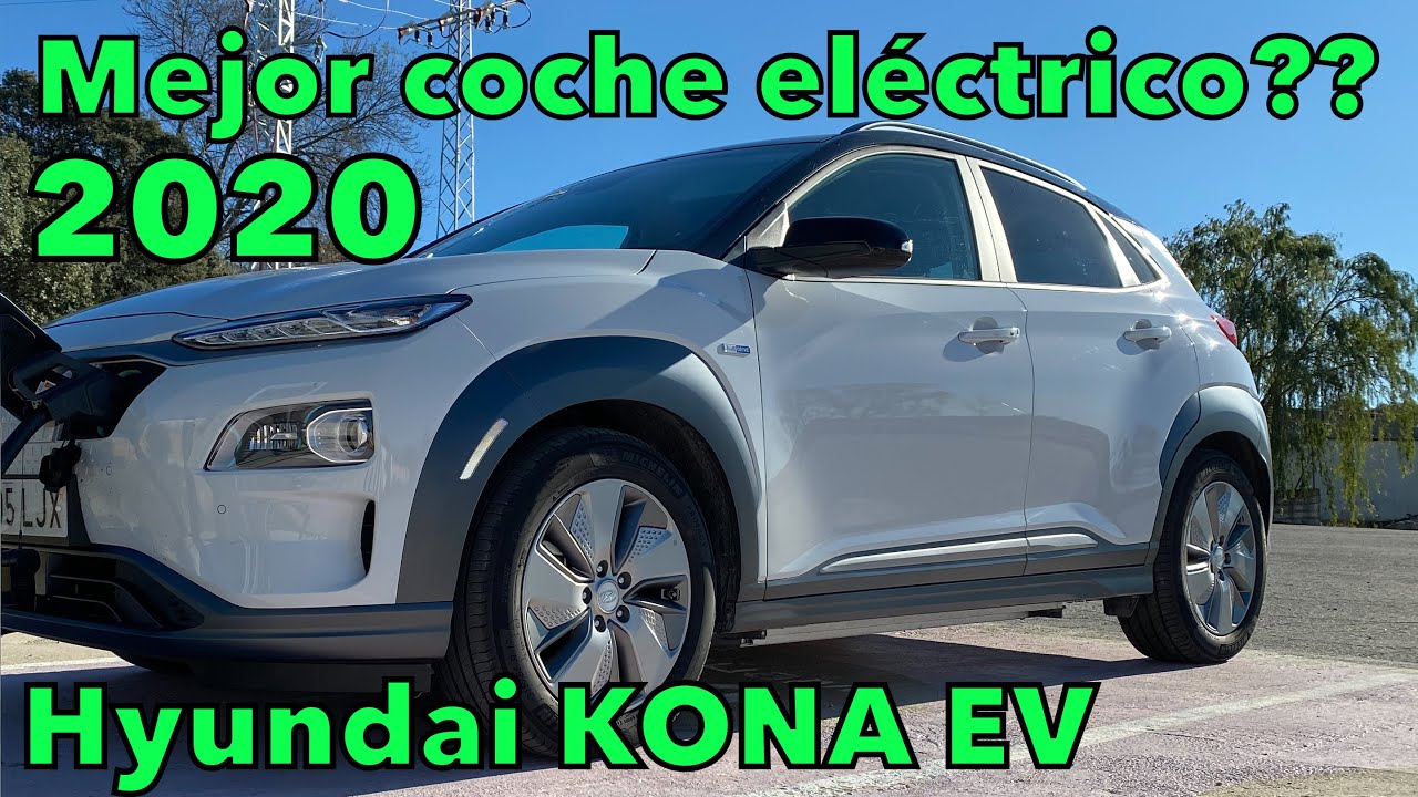 HYUNDAI KONA ELÉCTRICO (484km) 64 kWh Mejor coche eléctrico 2020?? viaje y prueba de carga MOTORK