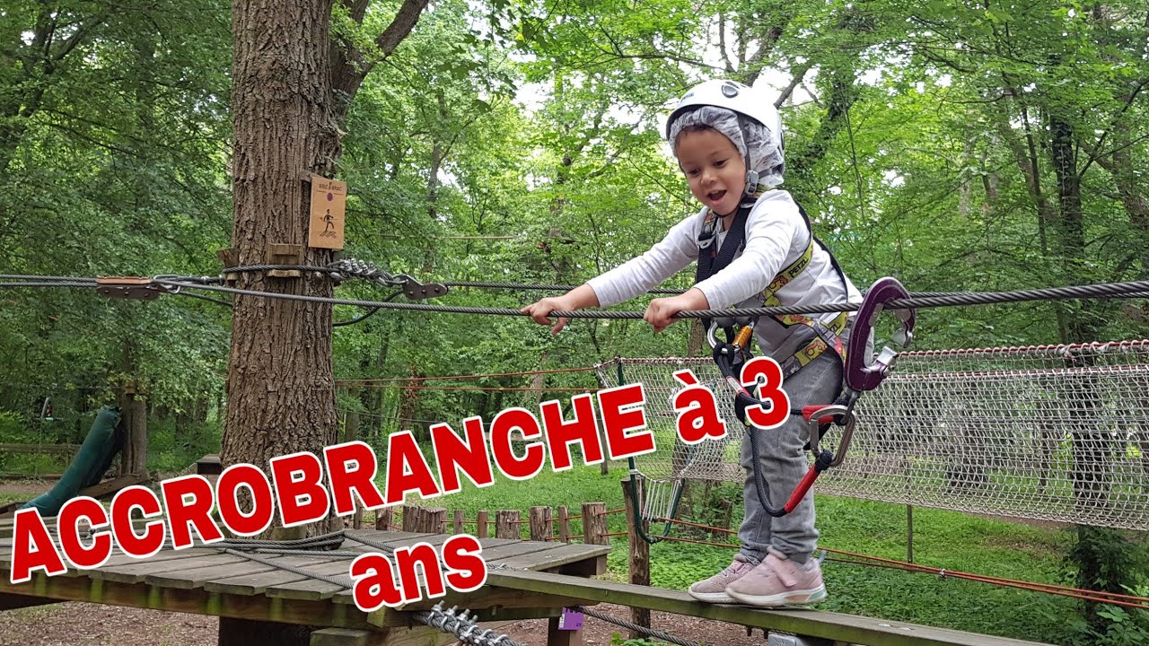 ACCROBRANCHE À 3 ANS