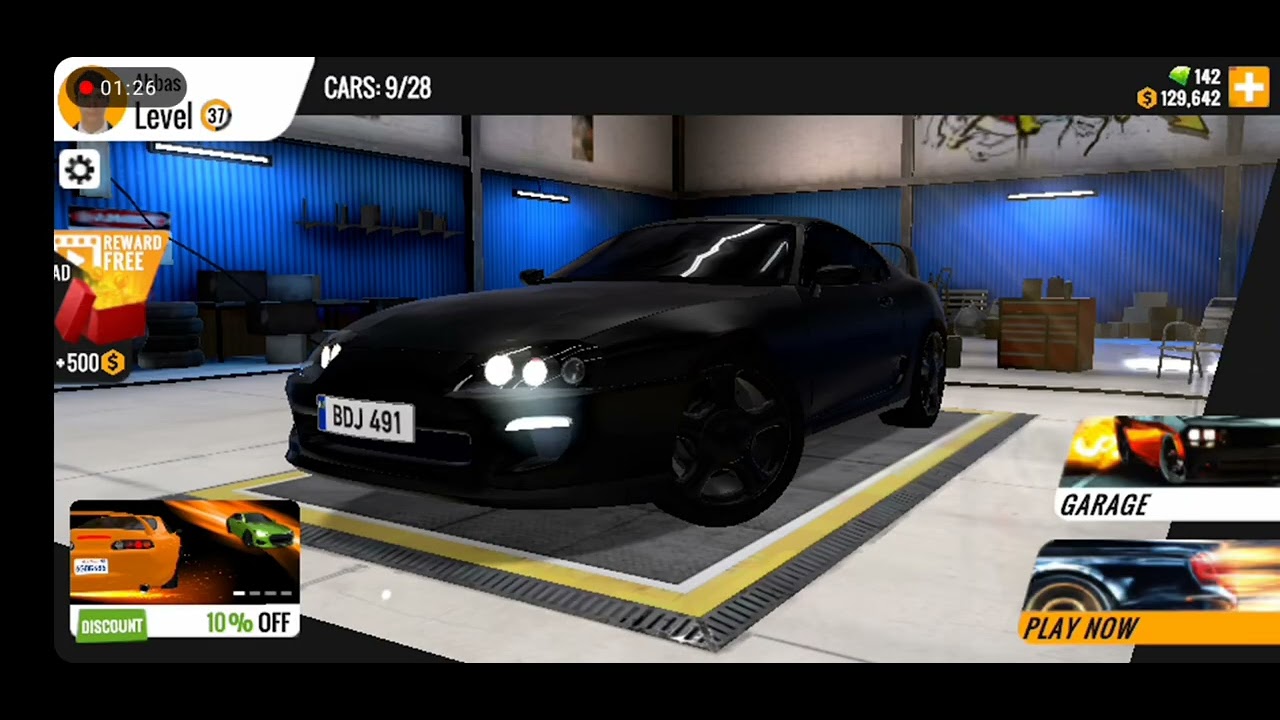 fast grand &Car My #supra driving