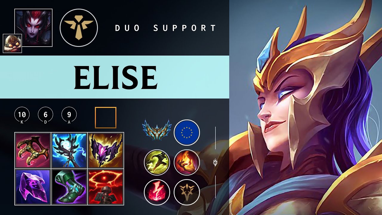 Elise Support vs Nami - EUW Challenger Patch 26.03