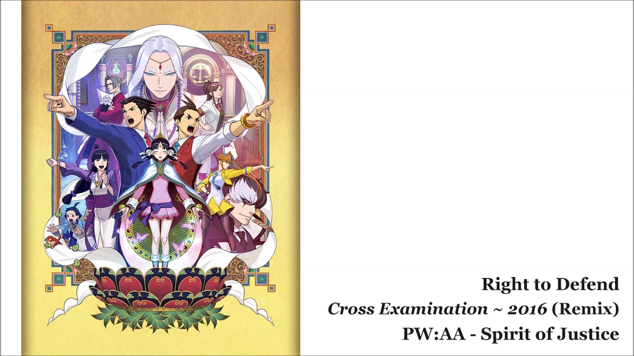 'Right to Defend' Cross Examination ~ 2016 (Remix) - PW:AA - Spirit of Justice