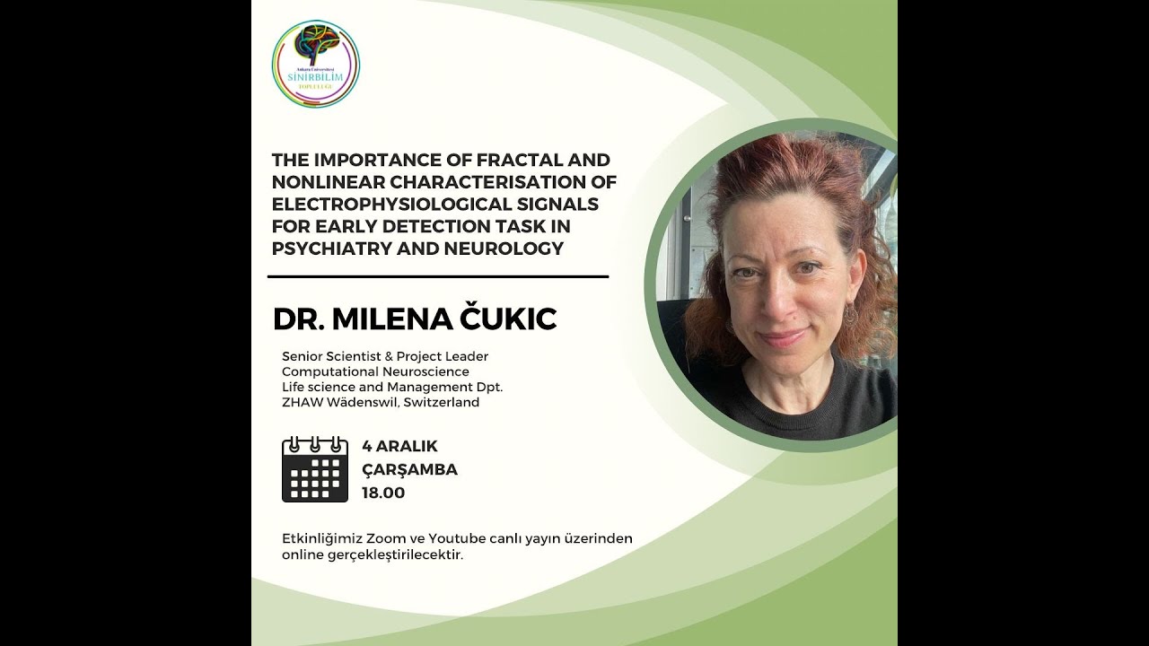 Sinirbilim Sunumları - Dr Milena Cukic