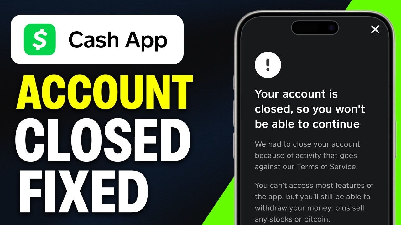 Как исправить закрытие аккаунта Cash App (обновлено в 2026 году)