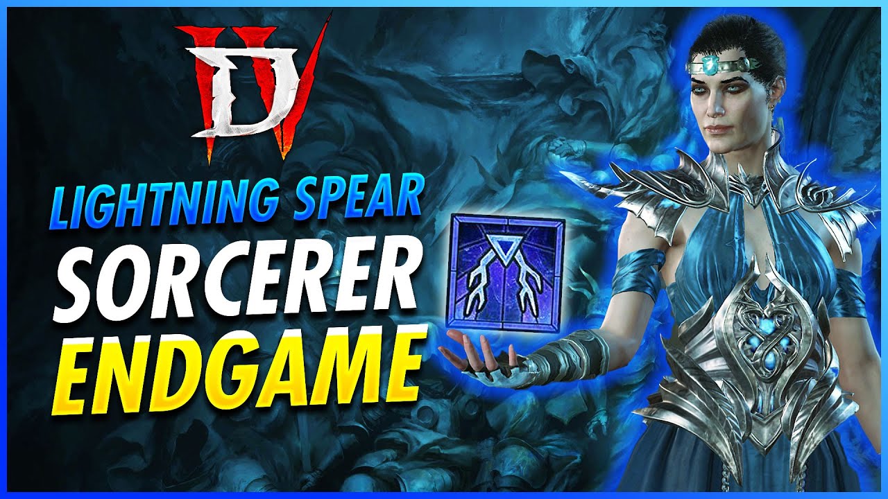 BEST Sorcerer Endgame Build Guide! T4 Bosses MELT Season 8 Diablo 4