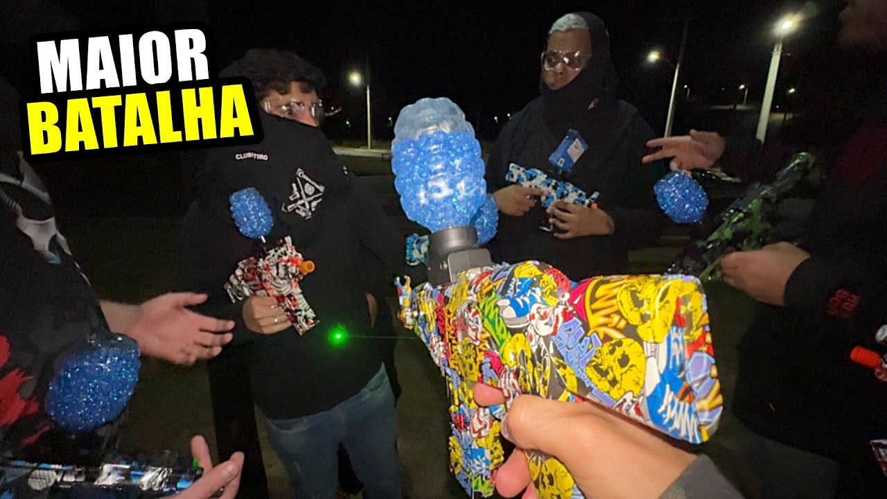 A MAIOR BATALHA COM ARMA DE GEL DO BRASIL PART 2