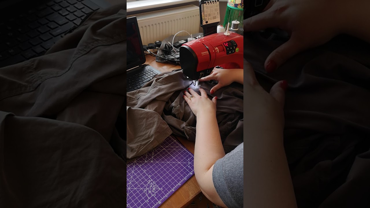 Mending trousers / jeans that have worn through