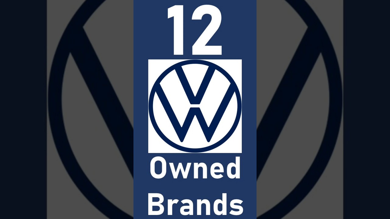 Brands OWNED by VOLKSWAGEN! 2023 List