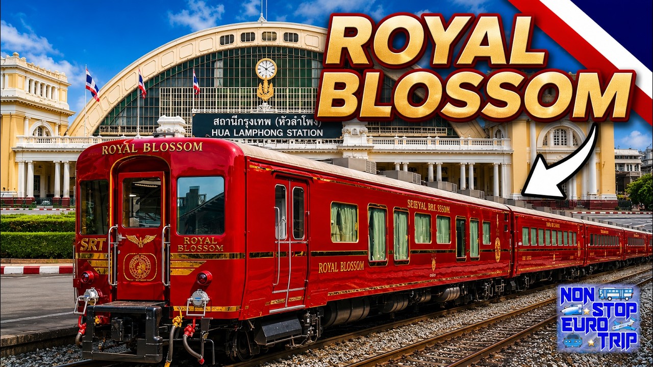 Royal Blossom: НОВЫЙ роскошный туристический поезд в Таиланде