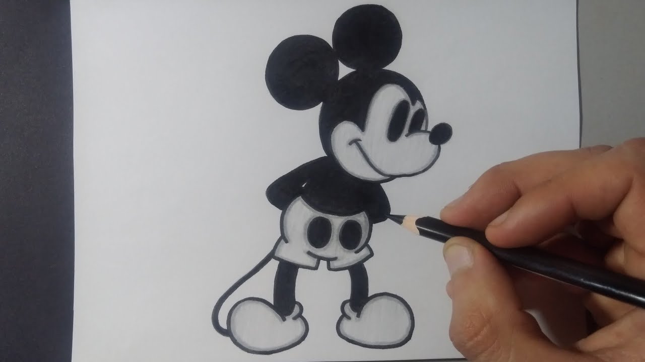 Dibujando a Mickey Mouse - Wednesday's Infidelity Part 2 | Friday Night Funkin'