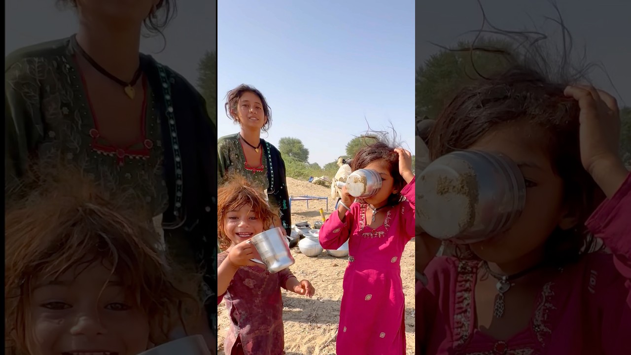 desert life in india #desert #villagelife #traditinal #culturalfood