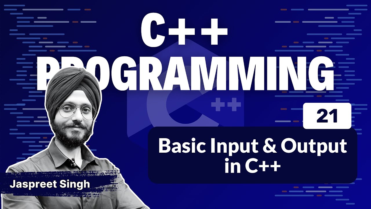Basic Input and Output in C++