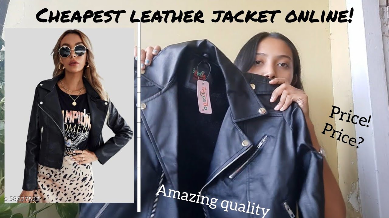 Meesho Leather Jacket || cheapest leather jacket online