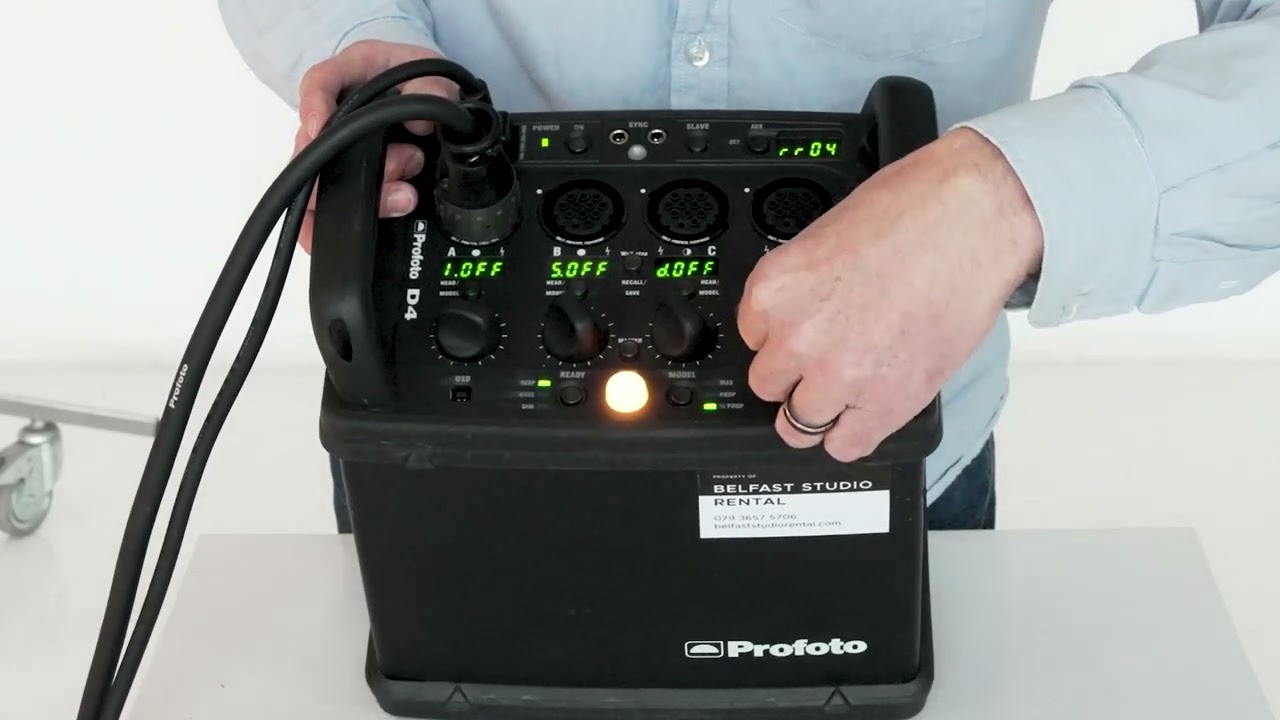 ProfotoD4 2400 Hands On