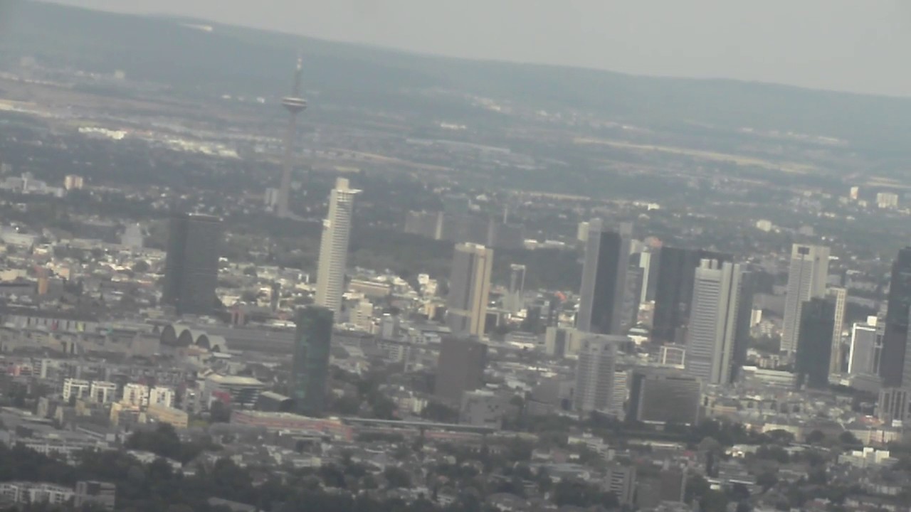 AIR ALGERIE landing in frankfurt 04/07/2017