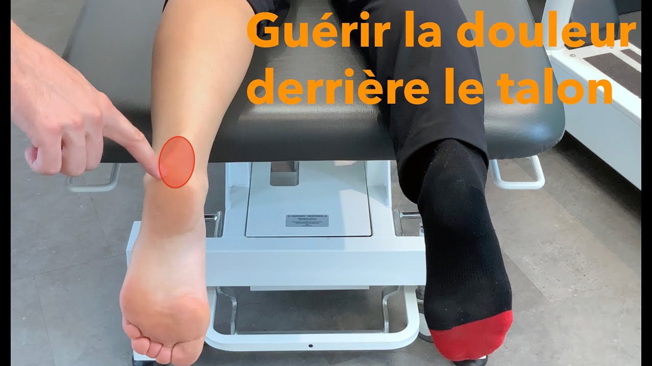 Guérir la douleur derrière le talon - La tendinopathie d'achille d'insertion