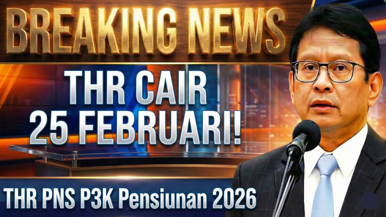 🎯 THR PNS P3K Pensiunan 2026 RESMI CAIR! Nominalnya Naik, Cek Jadwal & Komponen Lengkapnya Sebelum