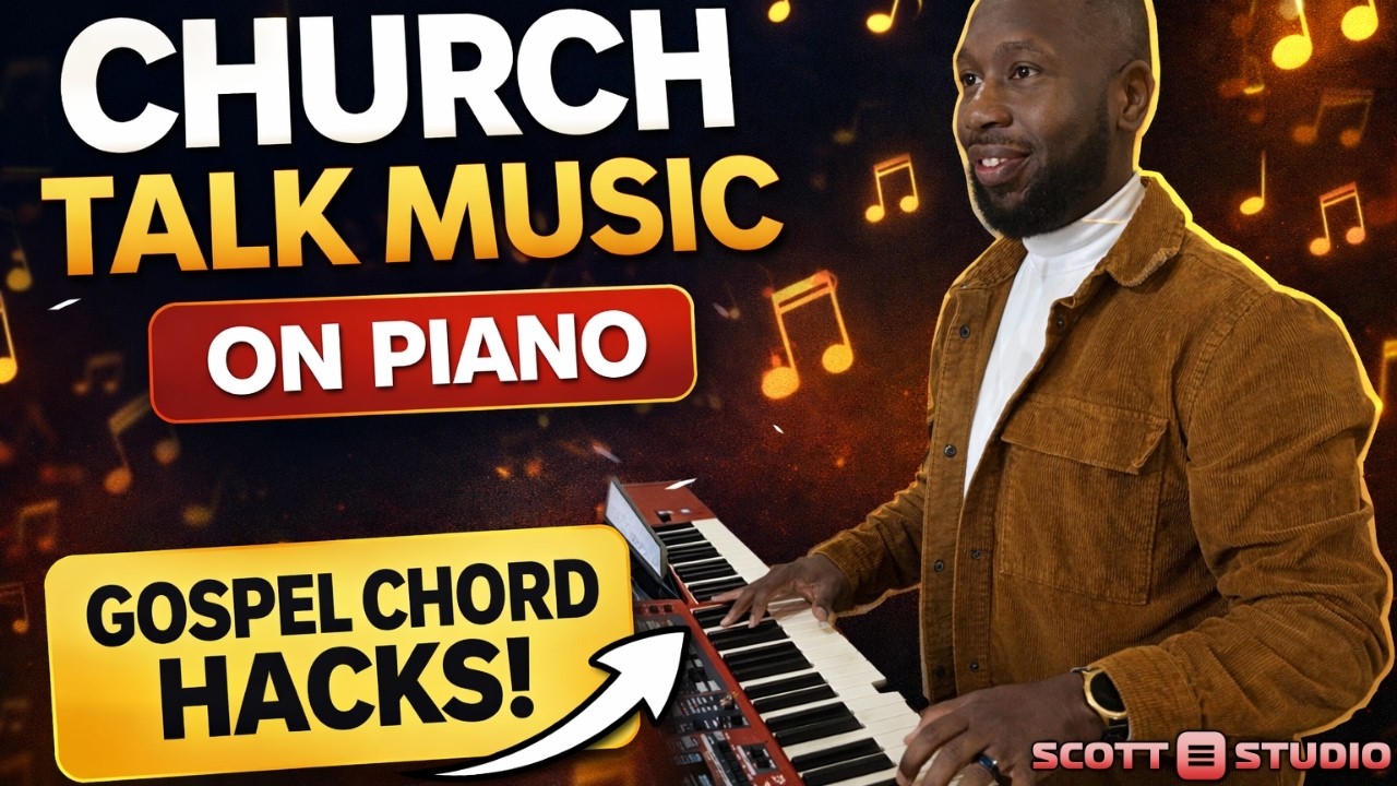 Church Talk Music on Piano | Gospel Transitions & Fill-In Chords (Key of Ab)