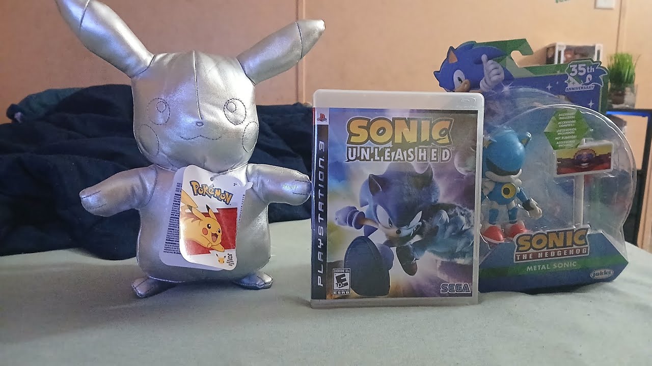  What I got today! ( Chaotix sonic)