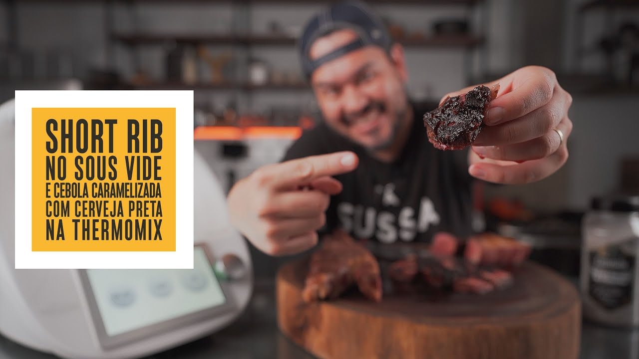 Short Rib e cebola roxa caramelizada com cerveja preta na Thermomix! | Só Vide #307