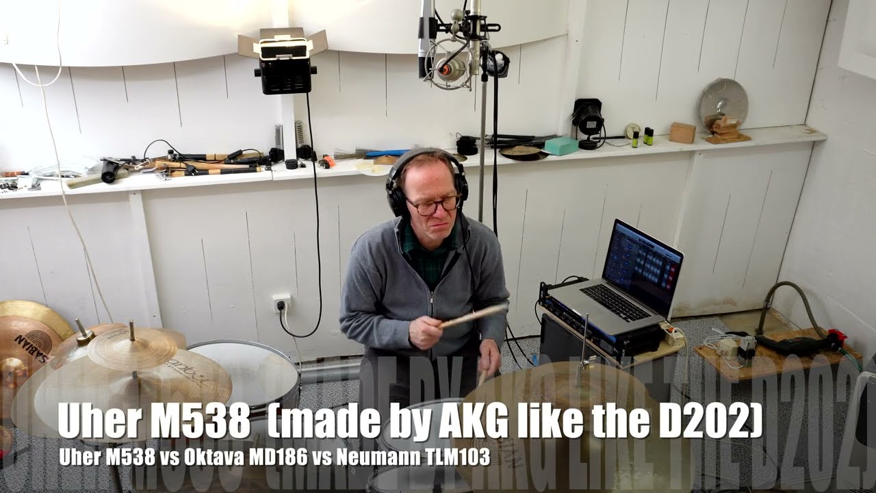 Uher M538 vs Oktava MD186 vs Neumann TLM103