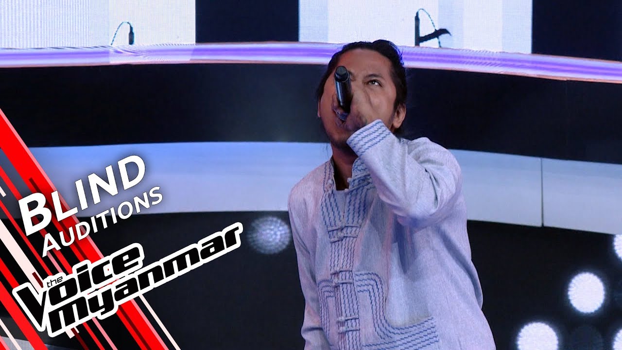Novem Htoo - Spit It Out (Slipknot) | Blind Audition - The Voice Myanmar 2019