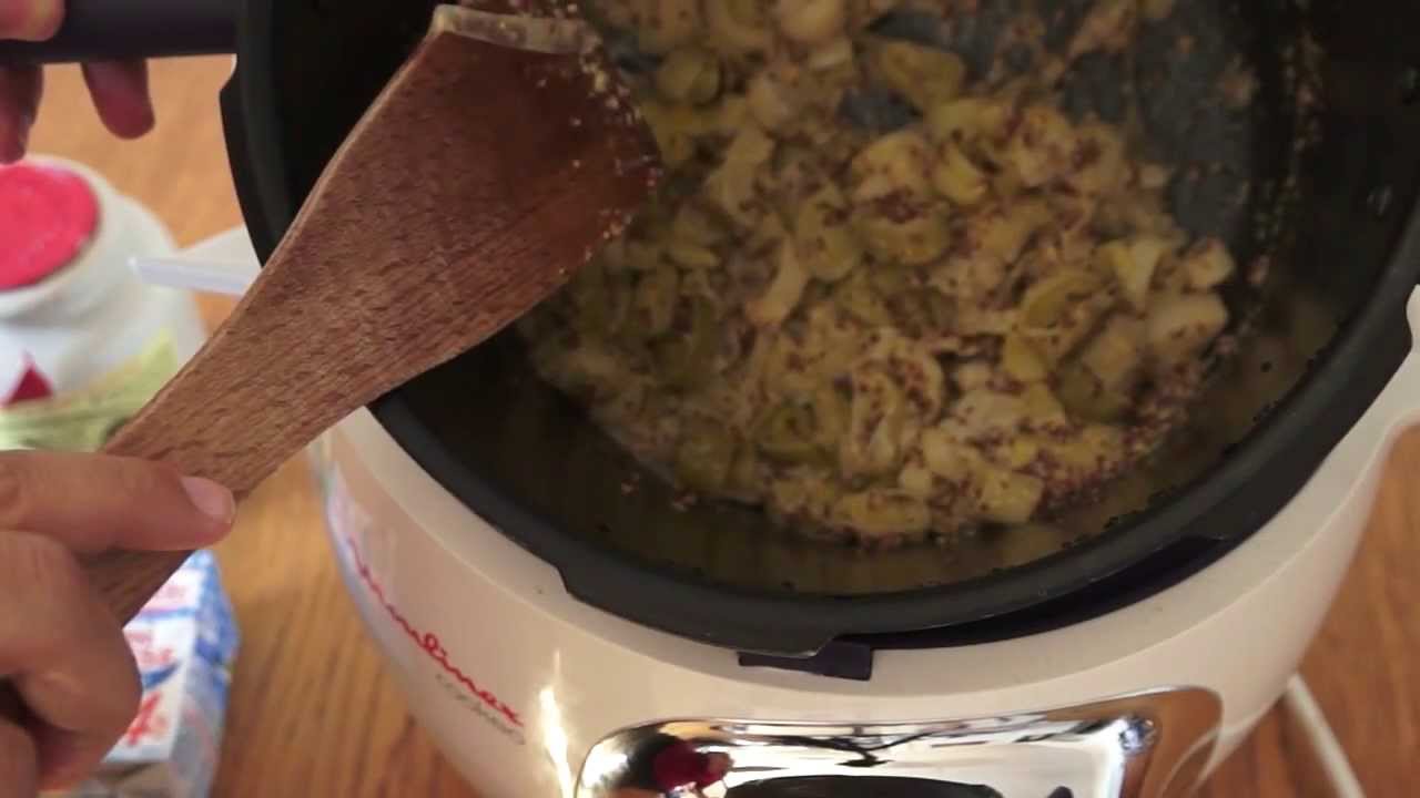 Recette de poireaux à la moutarde (Recette Cookeo)