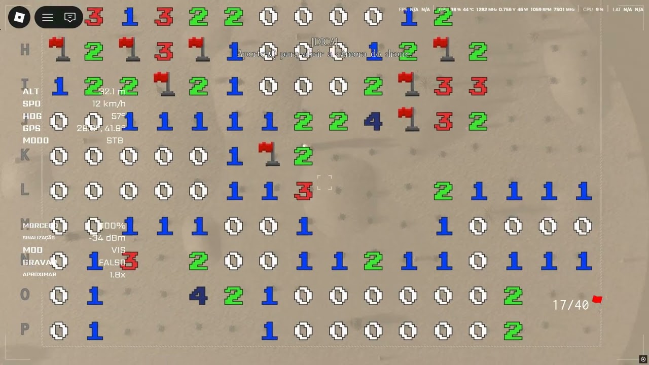 CAMPO MINADO NO ROBLOX