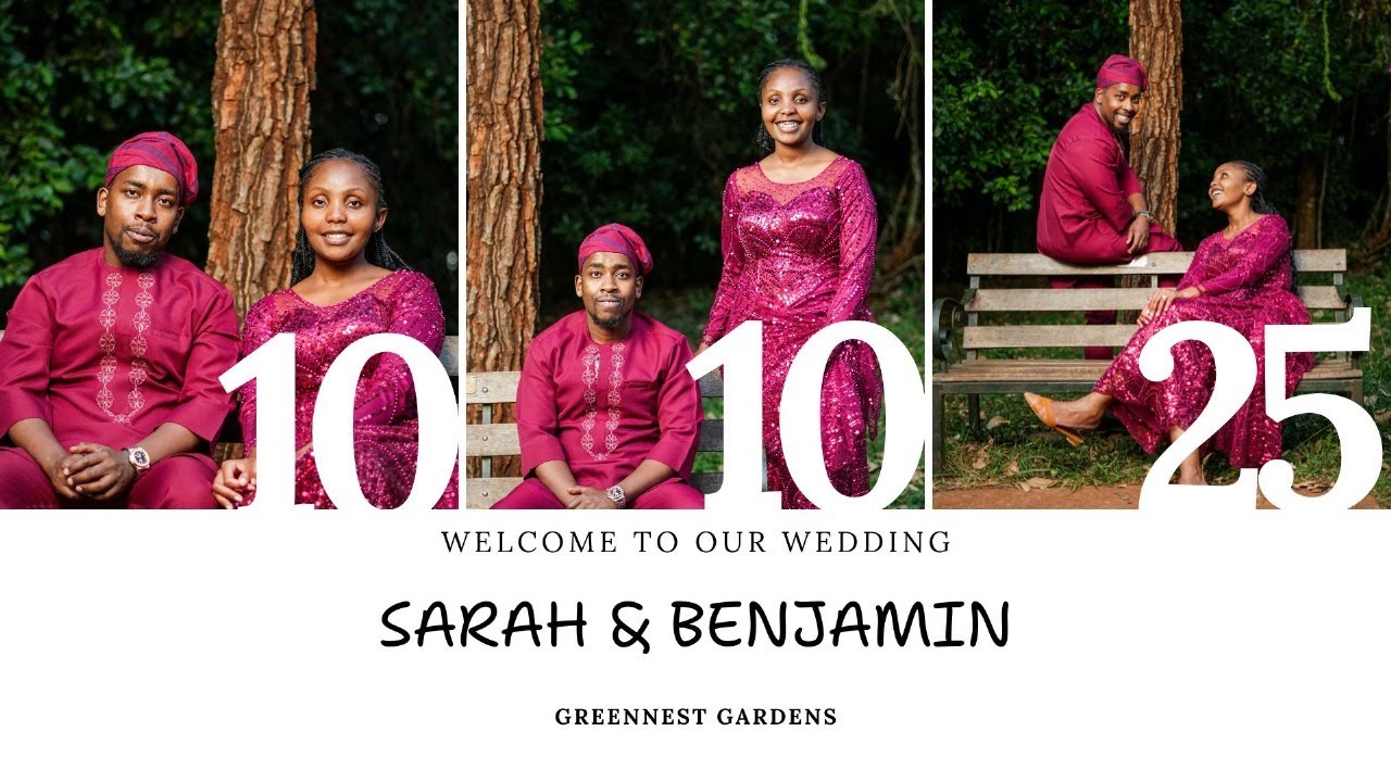 Sarah weds Benjamin