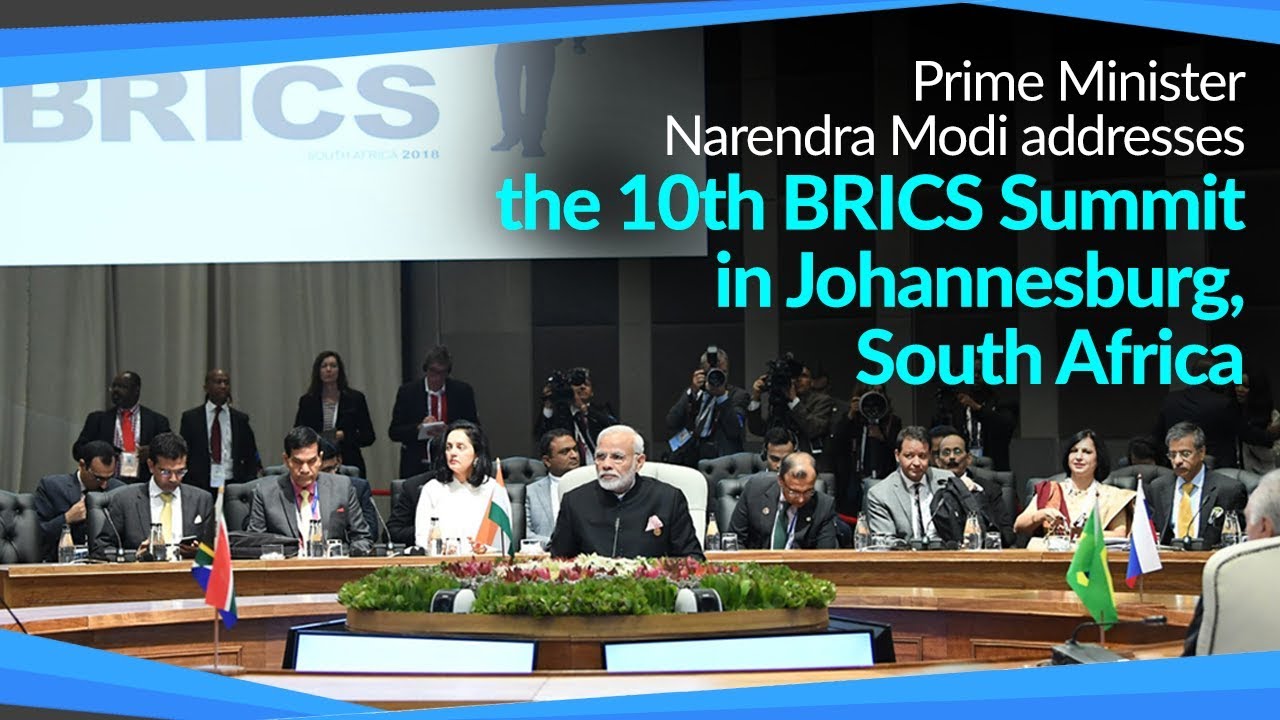 PM Modi addresses the 10th BRICS Summit in Johannesburg, South Africa | PMO