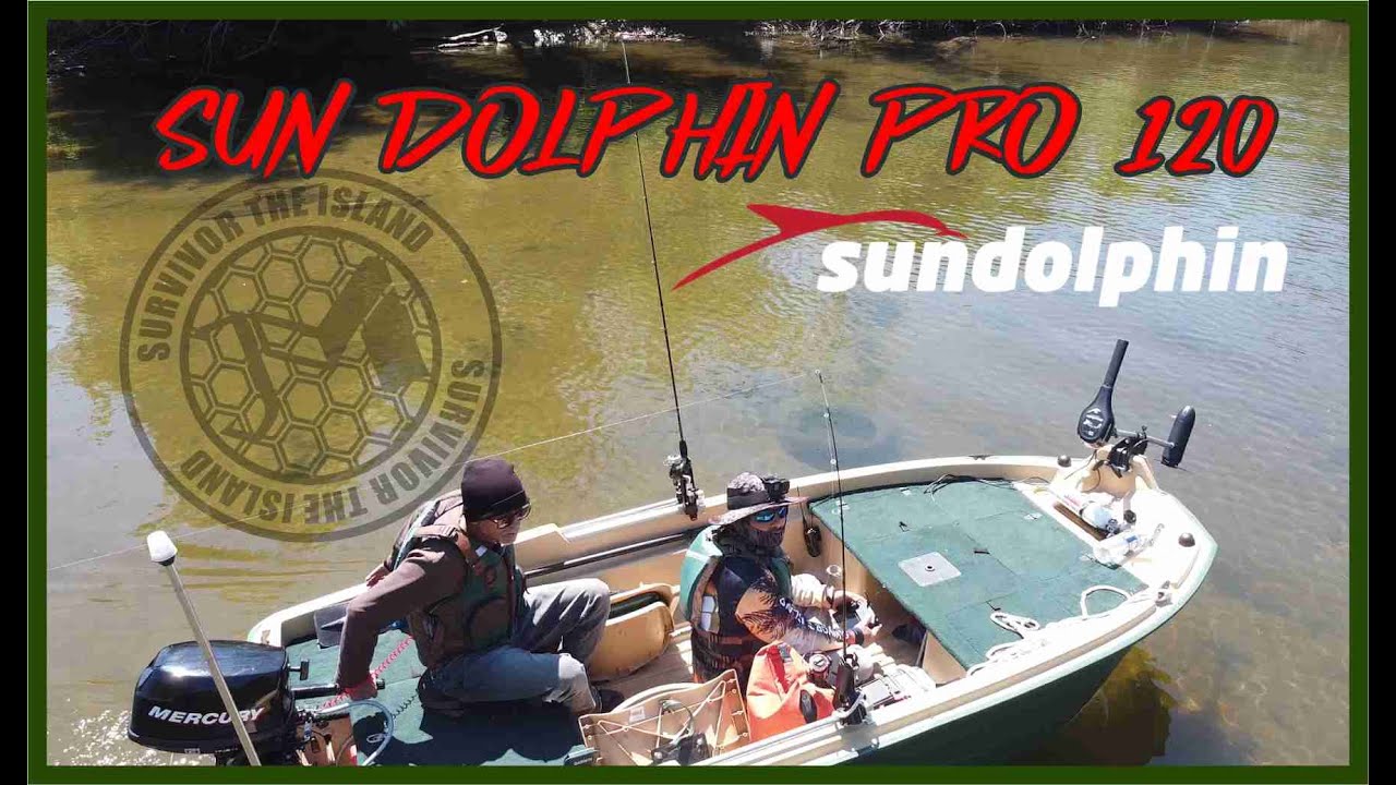 SUN DOLPHIN PRO 120 BOAT 2005  TEST //JM SURVIVOR THE ISLAND