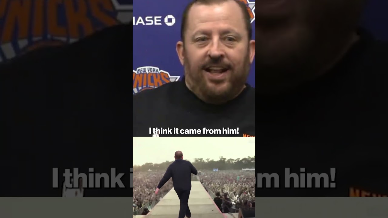 Mitchell Robinson actually got Tom Thibodeau to laugh 🤣 #shorts