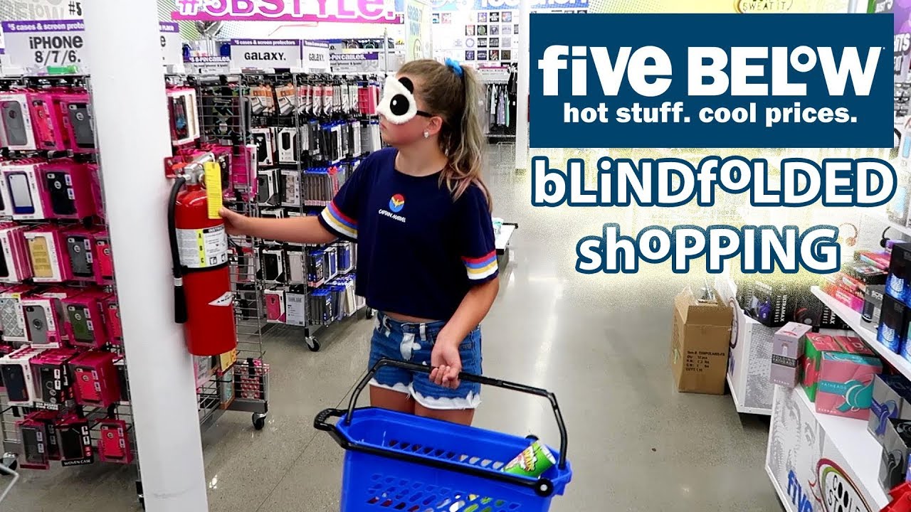 Shopping Blindfolded at fiVE BELoW | Blakely Bjerken