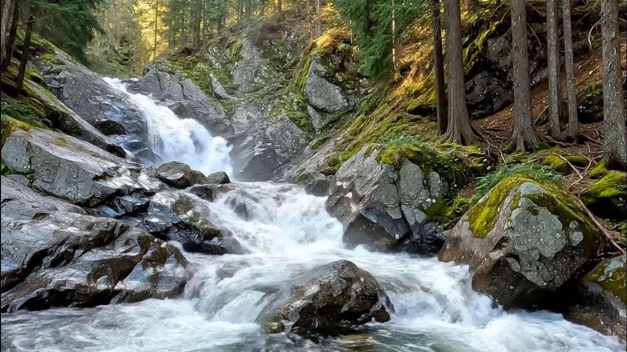 Relaxing Nature River Sounds | Peaceful Flowing Water Ambience for Calm, Focus & Relaxation