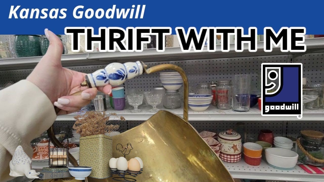 We Definitely Have A Theme Going On Here! Goodwill Thrift With Me! Thrift Store Finds! Cottage Decor