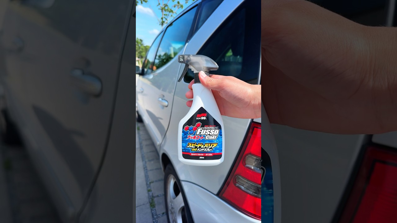 #soft99 Fusso Coat Speed & Barrier Quick Detailer  #autopflege  #detailing #aufbereitung