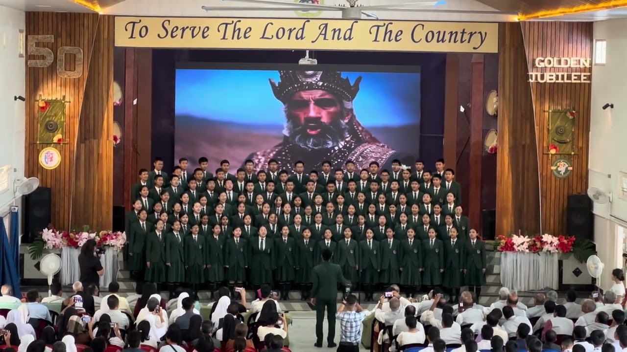 St. Paul’s Higher Secondary School- Days of Elijah (No God like Jehovah) raw audio