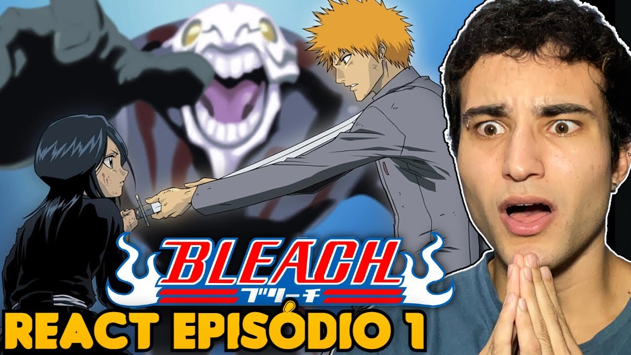 ASSISTINDO BLEACH PELA PRIMEIRA VEZ! Bleach EP. 1 REACTION - Ichigo e Rukia