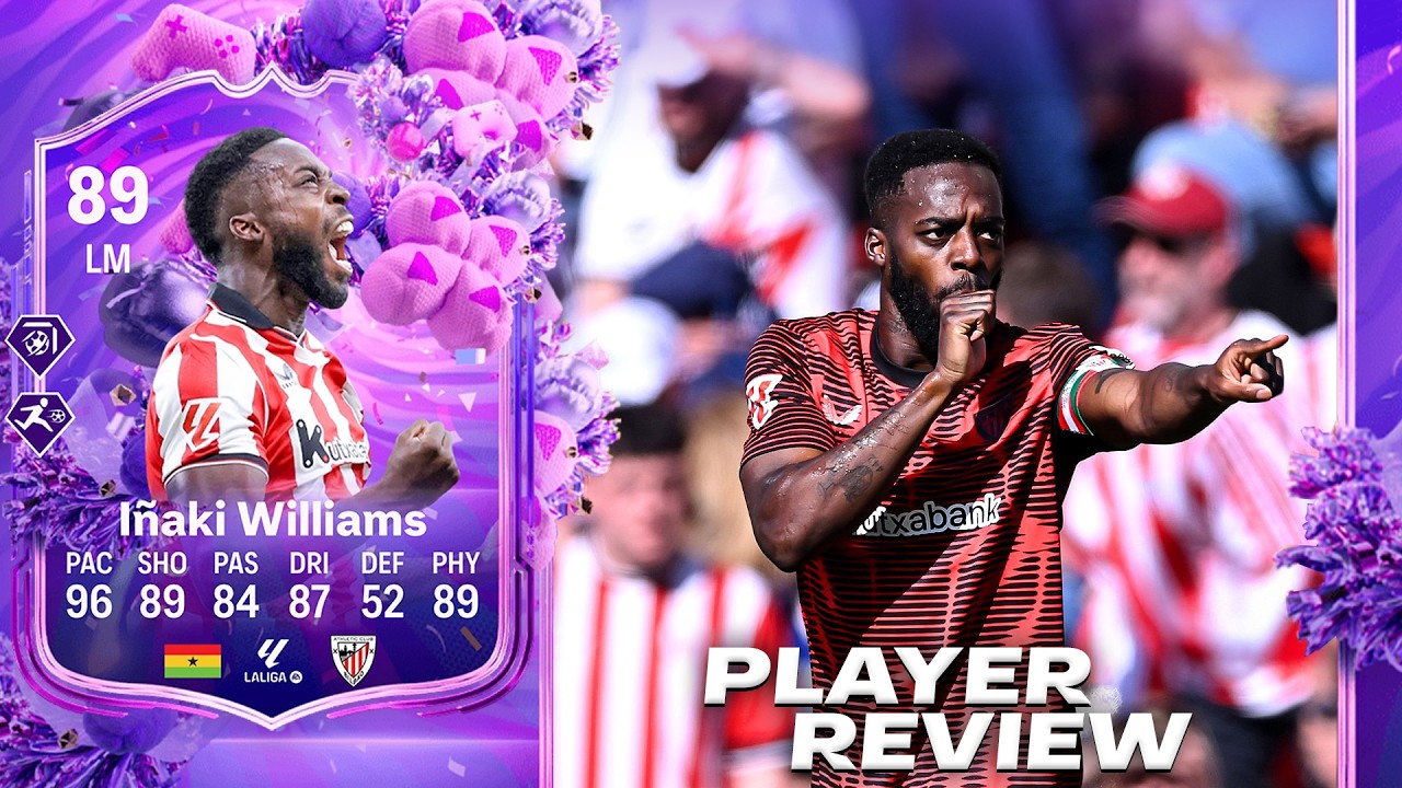 SI BUSCAS UN EXTREMO POTENTE, ESTA ES TU OPCION!! | IÑAKI WILLIAMS 89 FUT BIRTHDAY REVIEW