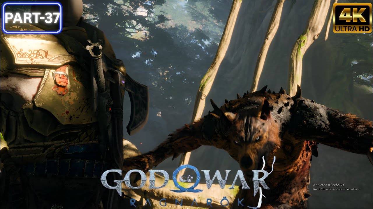 God of War Ragnarok 4k gameplay Part-37