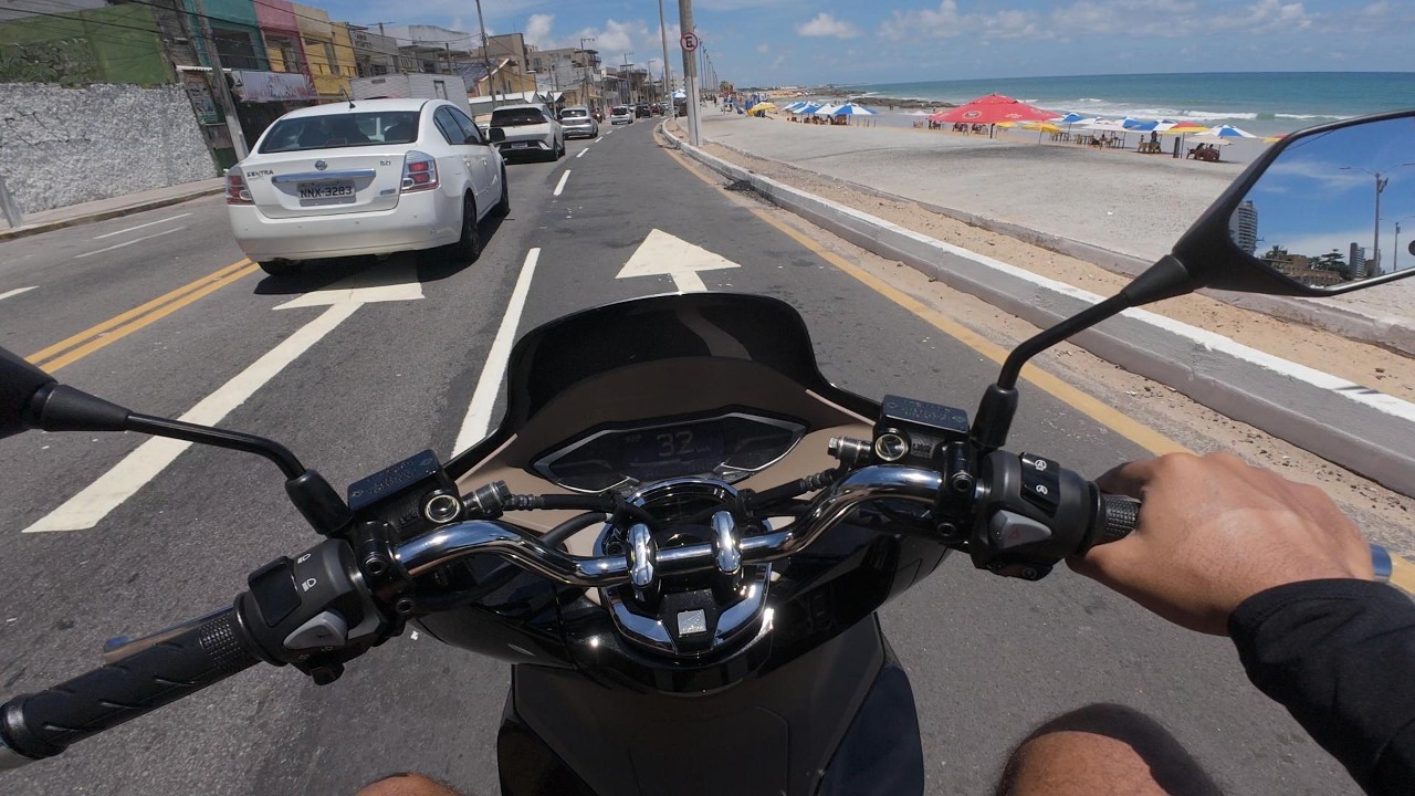 PARECIA UM PASSEIO NORMAL… ATÉ ENTRAR NA AVENIDA MAIS MOVIMENTADA DE NATAL 🏍️