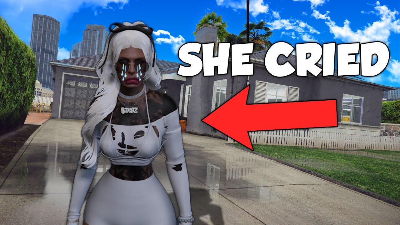 E-GIRL CRIES After Being TORMENTED By Whole Server! (GTA RP)