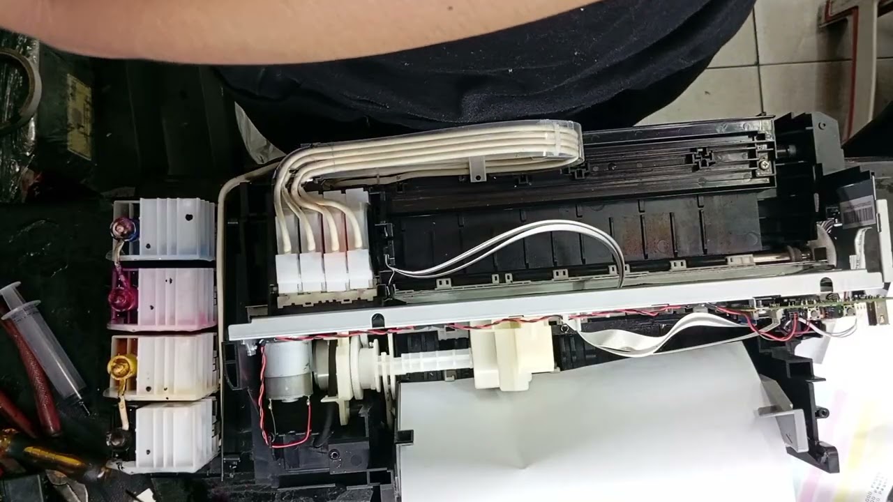 Head Epson L120 Mampet, Hasil Putus-Putus? Begini Cara Servisnya