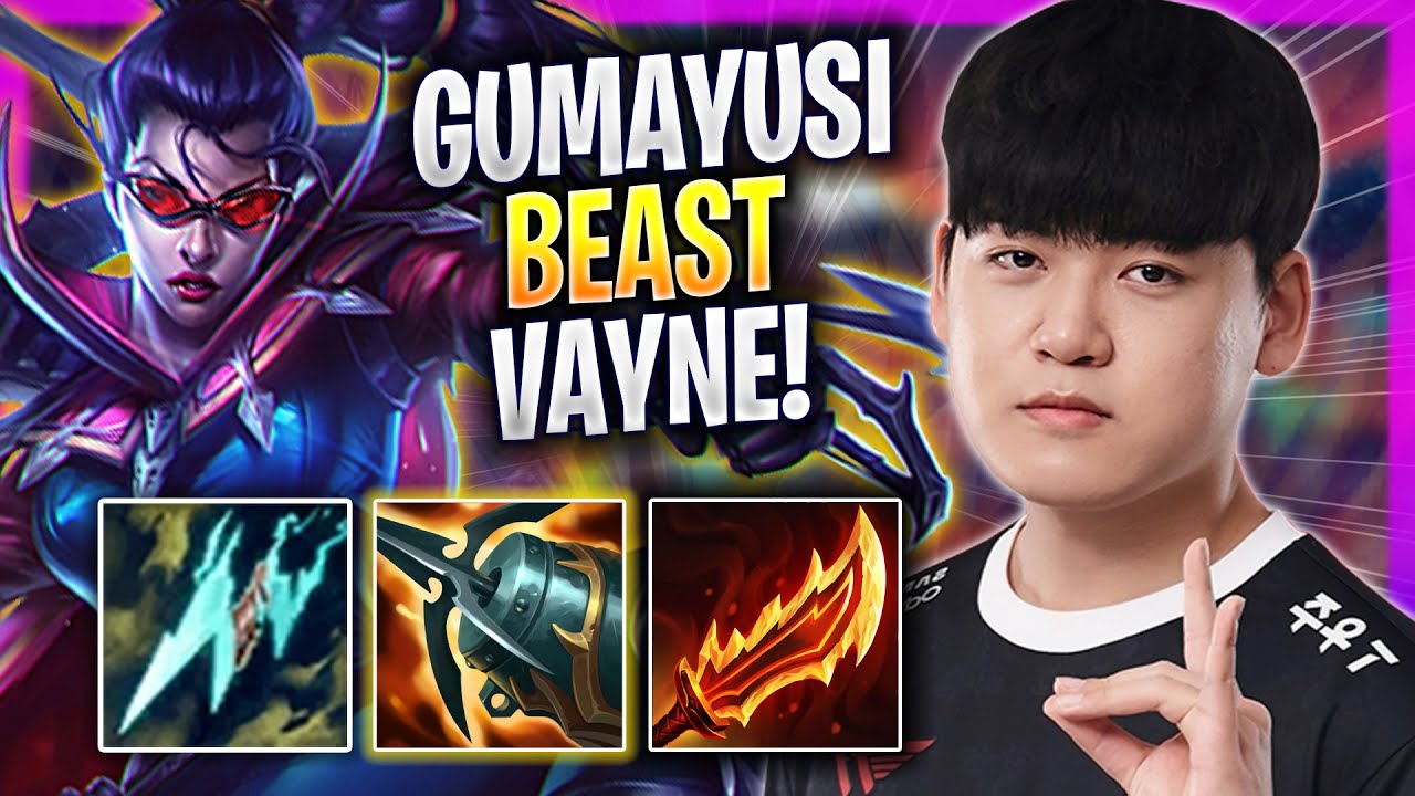 GUMAYUSI IS A BEAST WITH VAYNE! - T1 Gumayusi Plays Vayne ADC vs Samira! | Season 2023
