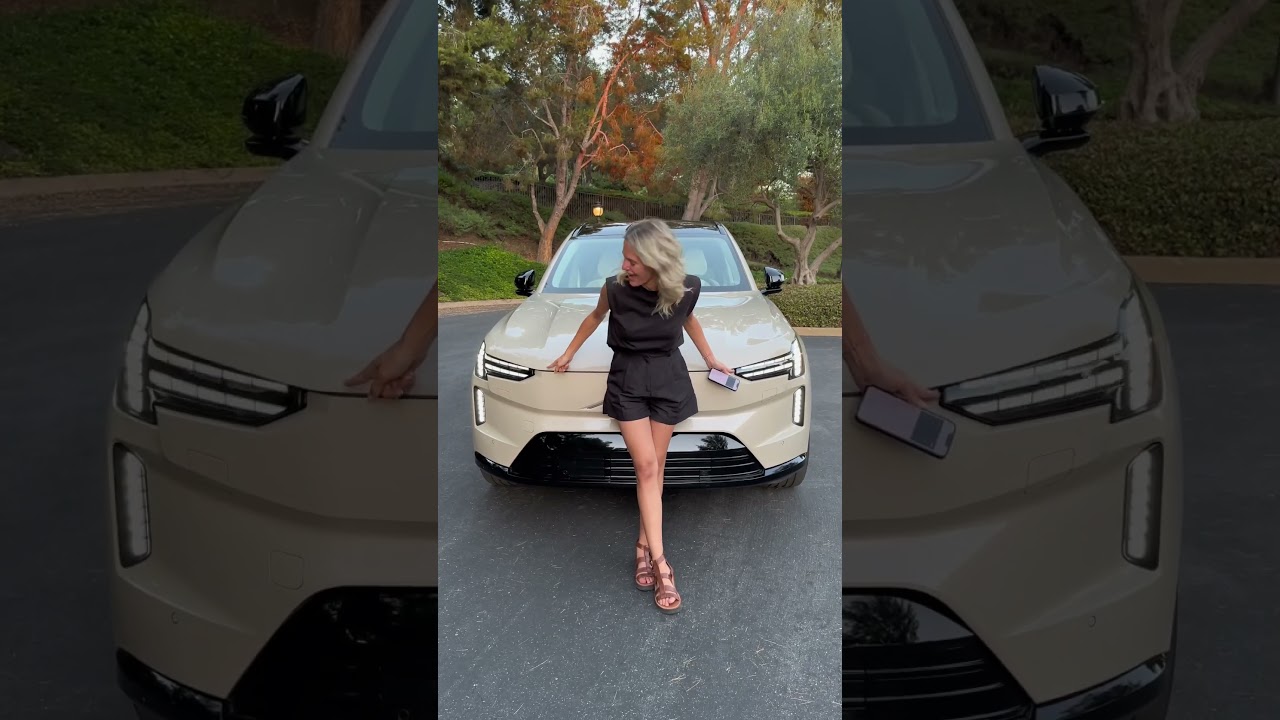 Werbung | How cool is this Volvo EX90 light?! Have you ever seen a car winking?!  Jessicarmaniac