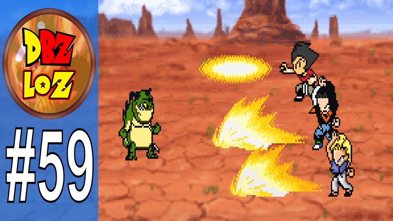 Dragon Ball Z: Legend of Z RPG Walkthrough Part 59 - Android #17, #18, and Krillin vs. Haze Shenron
